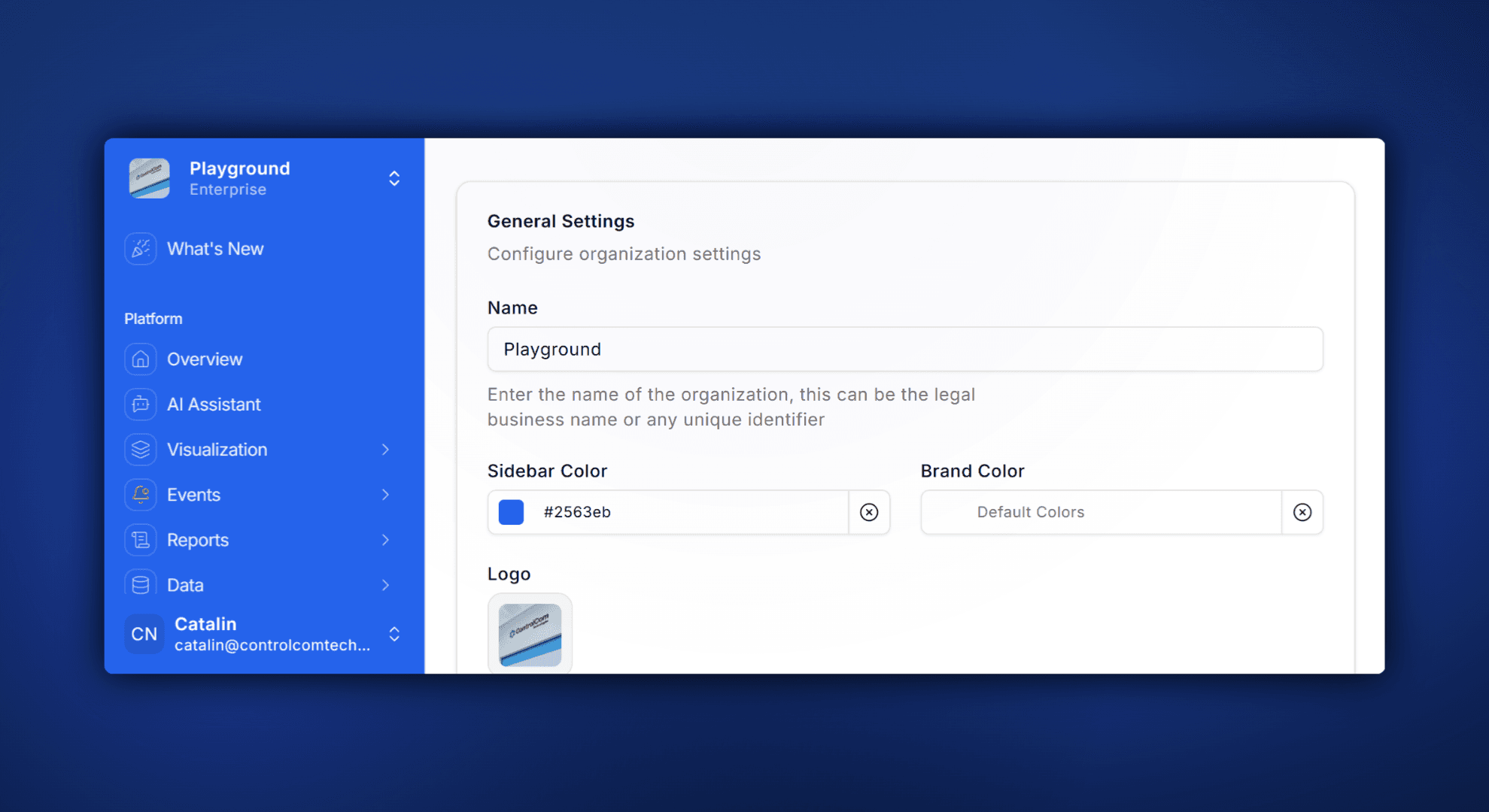 Make ControlCom Connect Yours: Custom Branding, Sidebar Colors, and Logo Uploads