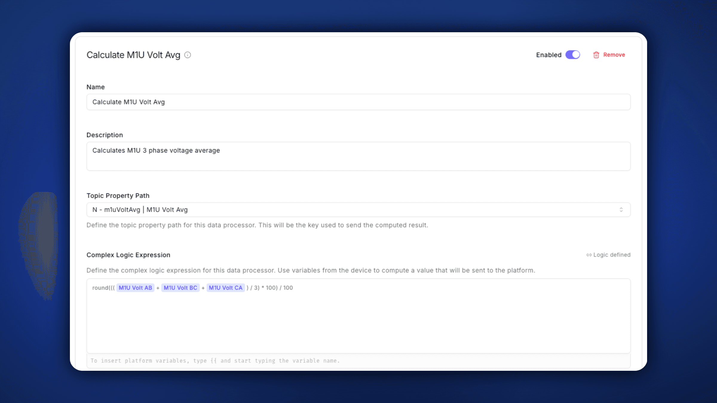 Data Processors: Complex Logic at the Edge